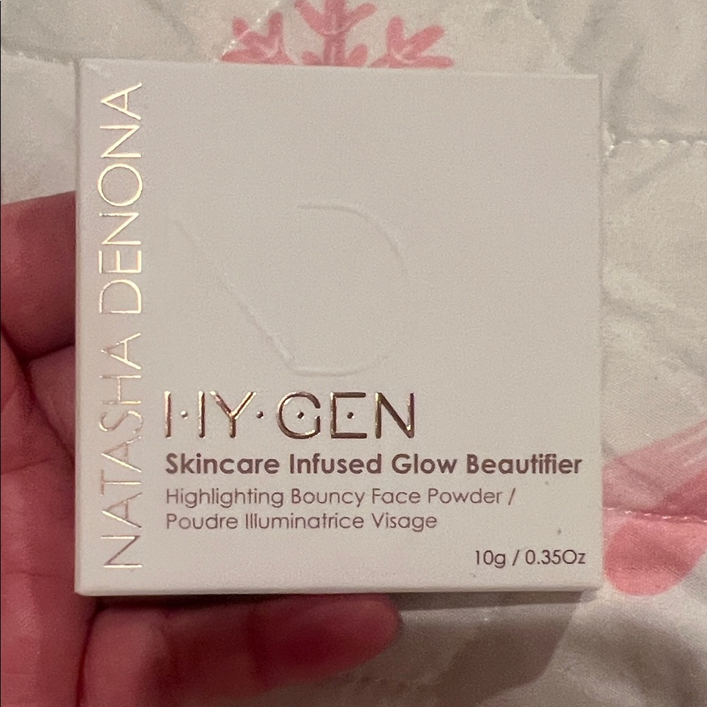 Natasha Denona Skincare Infused Glow Beautifier - White with Rose Gold Accents